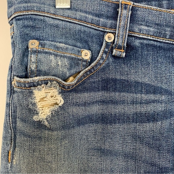 Rag & Bone Dash Distressed Denim Jeans Size 28 - Picture 8 of 16